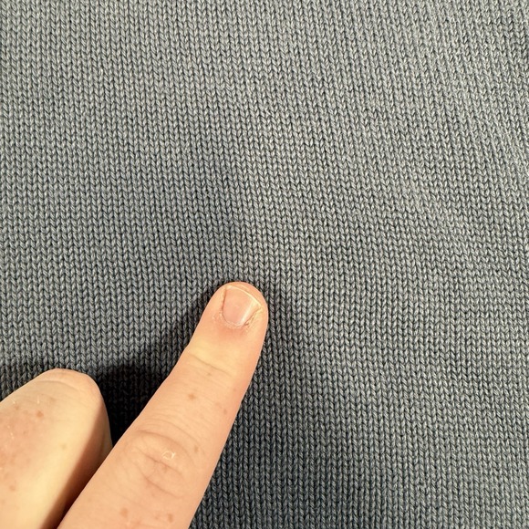 Eddie Bauer Sweater Men‎ XL Blue Knit Vintage Y2K Pullover Long Sleeve Outdoors - Picture 8 of 11